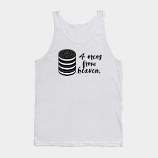 4 oreos from heaven Tank Top